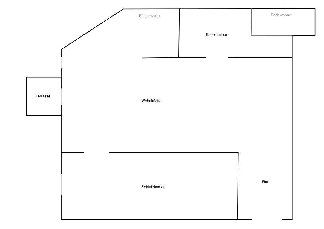 Neu renovierte & gut angebundene 2-Raum-Wohnung - Whg 19 – Erfurt – Vorschaubild 2