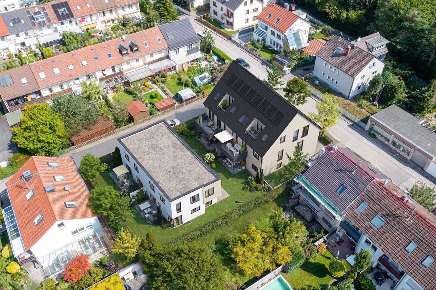 EH55-*NEUBAU* Familienfreundliche Doppelhaushälfte in ruhiger Lage von A.-Hochzoll-Süd! – Augsburg – Vorschaubild 3
