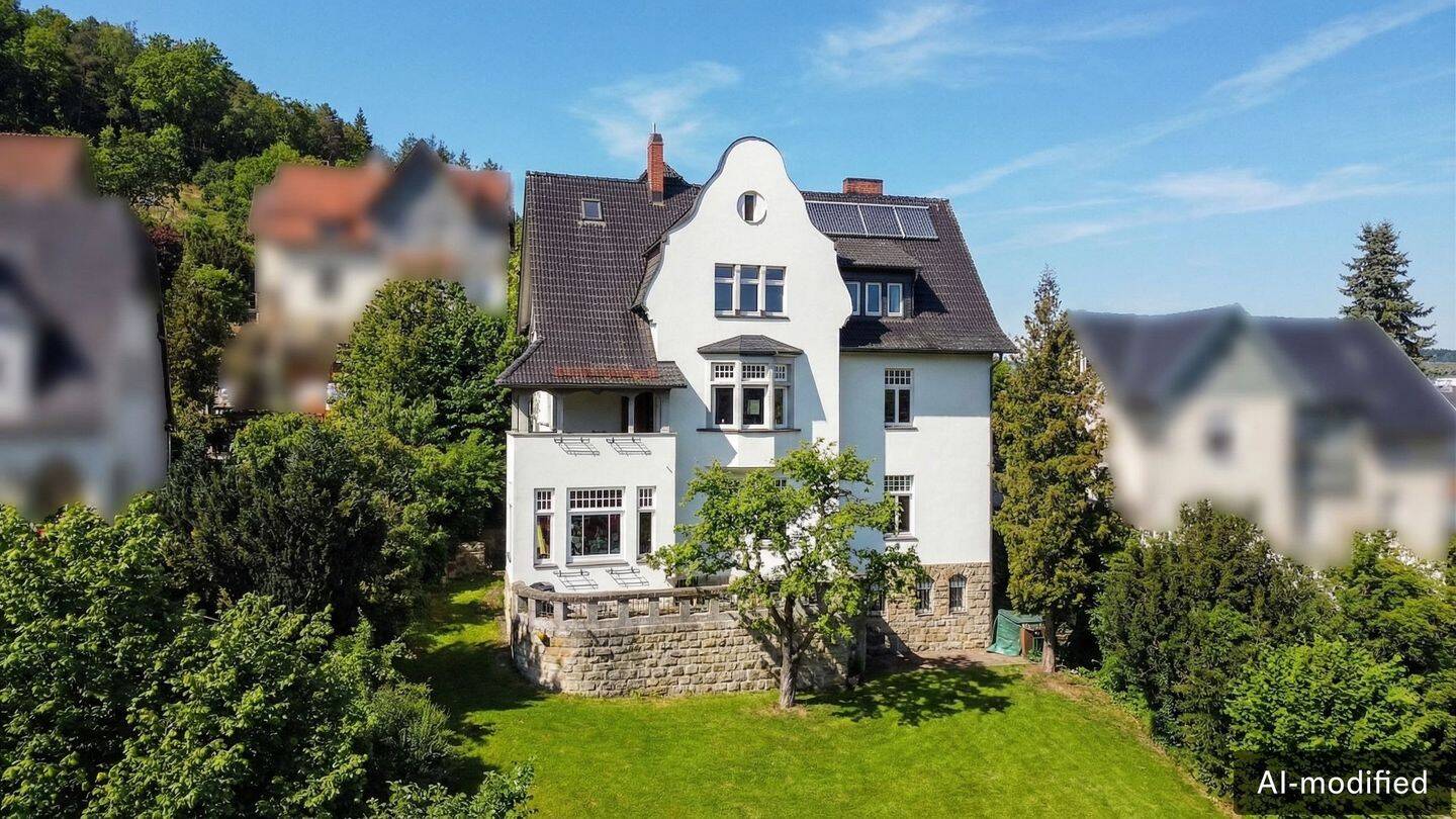 **RESERVIERT** Stilvolle Villa in exklusiver Wohnlage von Meiningen - Ein Zuhause mit Anspruch