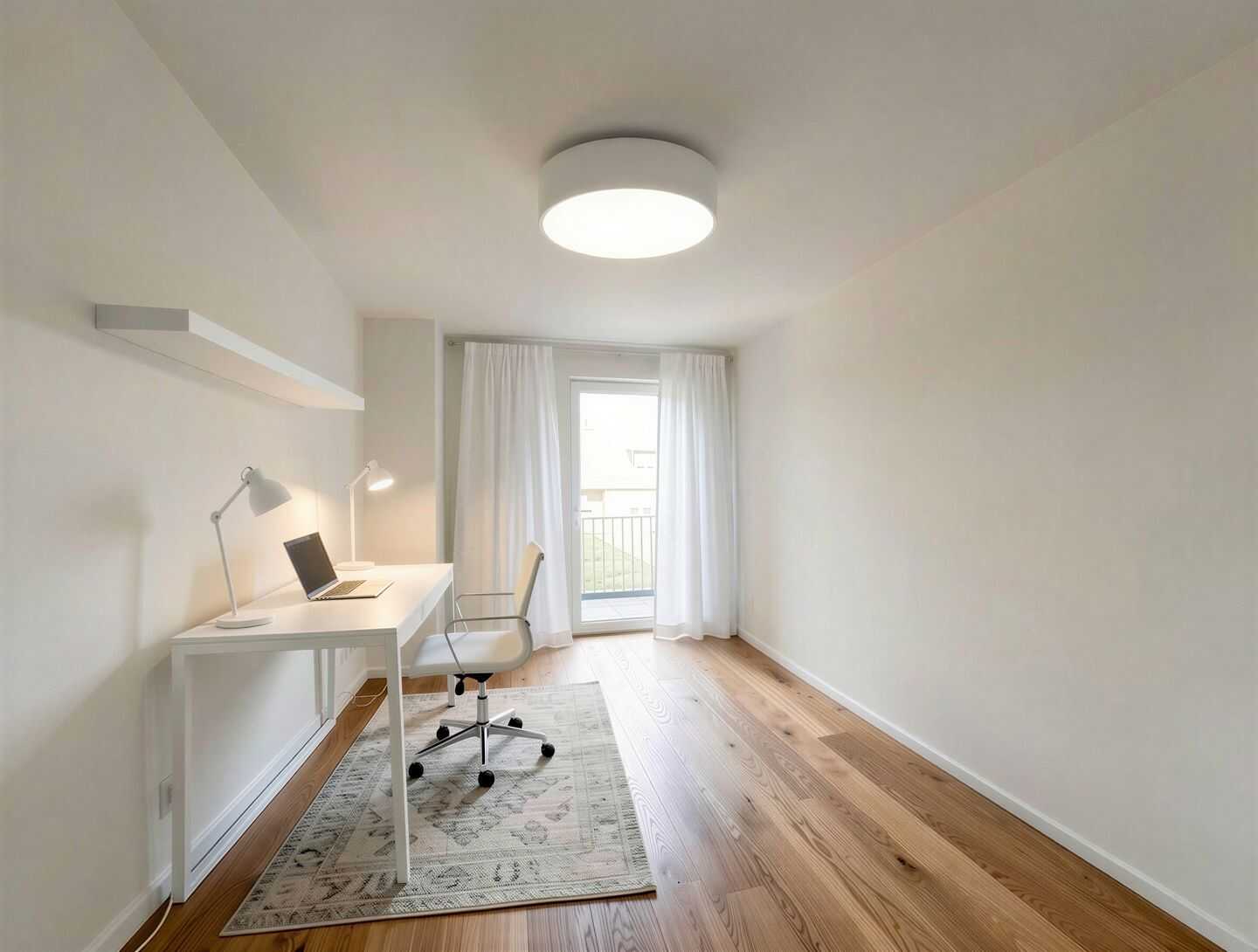 Sehr gut geschnittene NEUBAU-3-Zimmer-OG-Wohnung mit 2 Balkonen und Tiefgarage – München – Vorschaubild 6