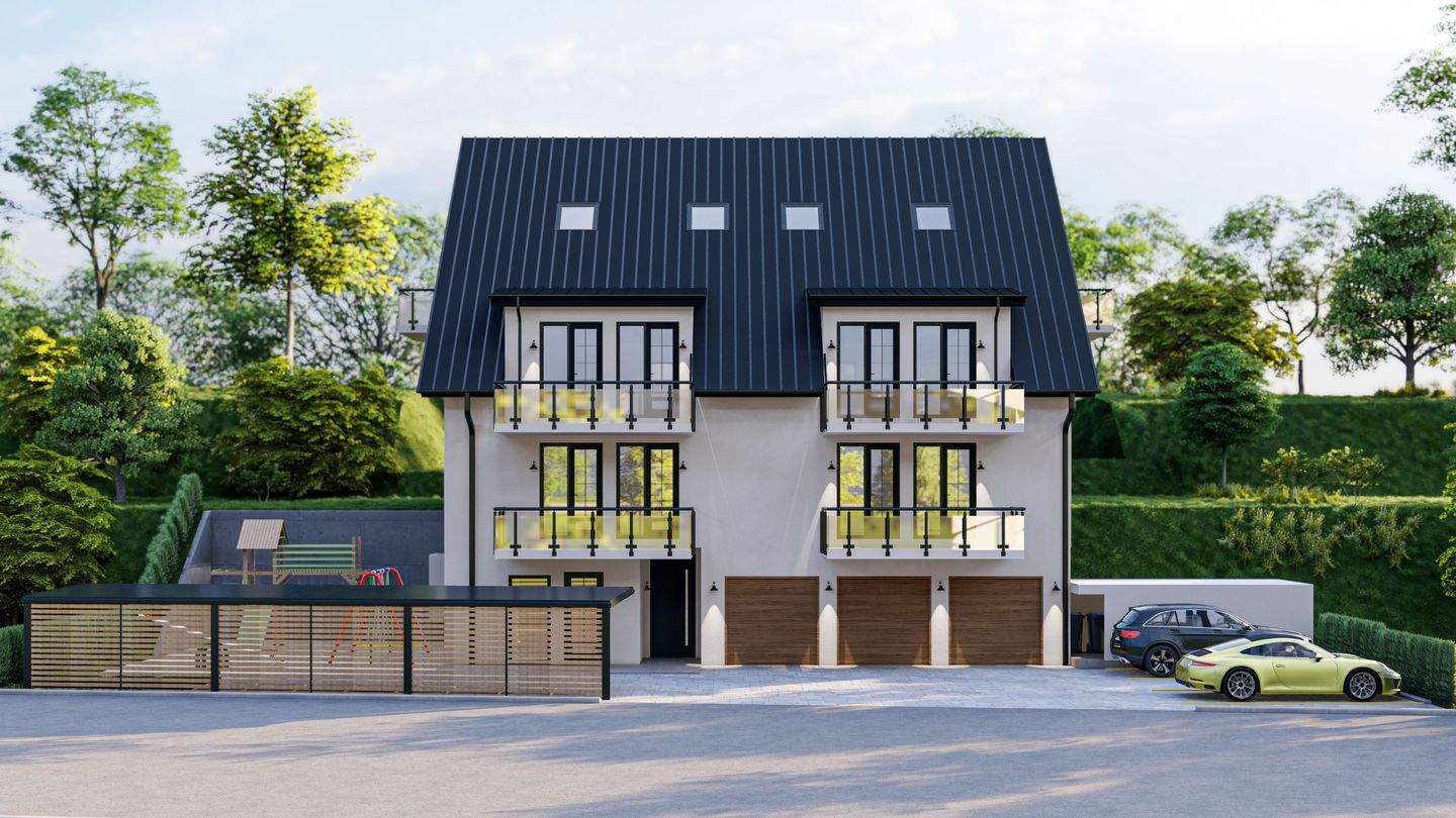 Exklusives Neubauprojekt mit Zukunft – Terrassenwohnung - Wohnungen & Studentenapartments vereint – Aufzug vom Studio bis ins Keller – Erlangen – Vorschaubild 2