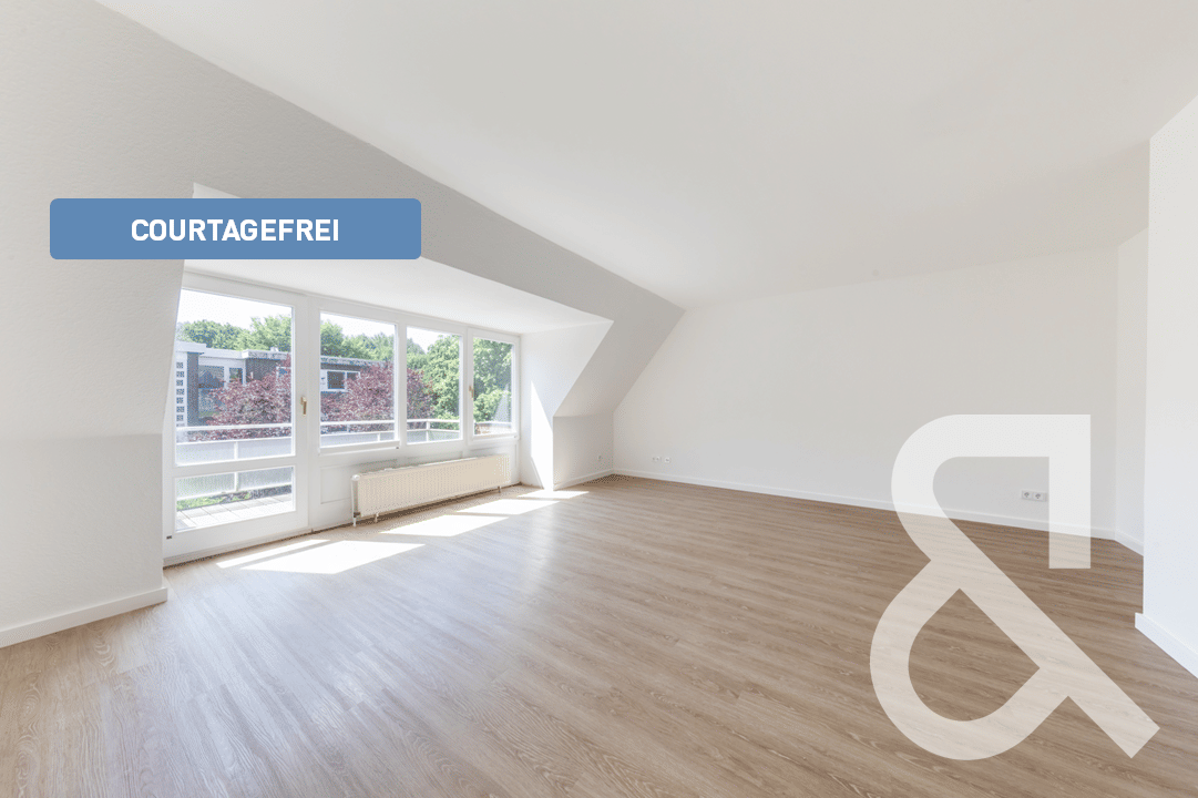Freie 3-Zimmer-Maisonette-Wohnung mit Südbalkon in Rissen