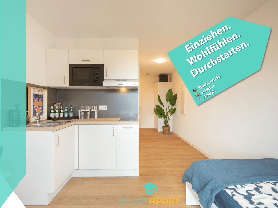 Wohnen mit Köpfchen – Studentenapartment mit Extras I WE 3.04