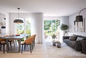 Effizienzhaus 55/KfW 55-Stilvolles Dachterrassen-Eckhaus mit Süd-West-Ausrichtung in Ramersdorf (H1) – 81549 München – Vorschaubild 7