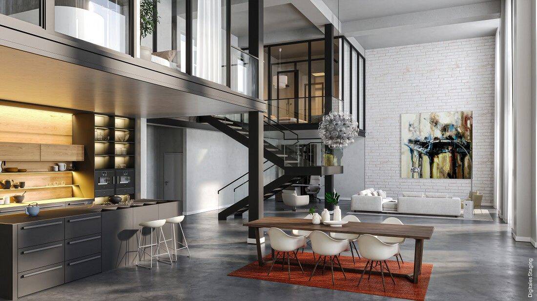 Einzigartiges Loft nahe dem Samariterviertel in Berlin – Berlin – Vorschaubild 3
