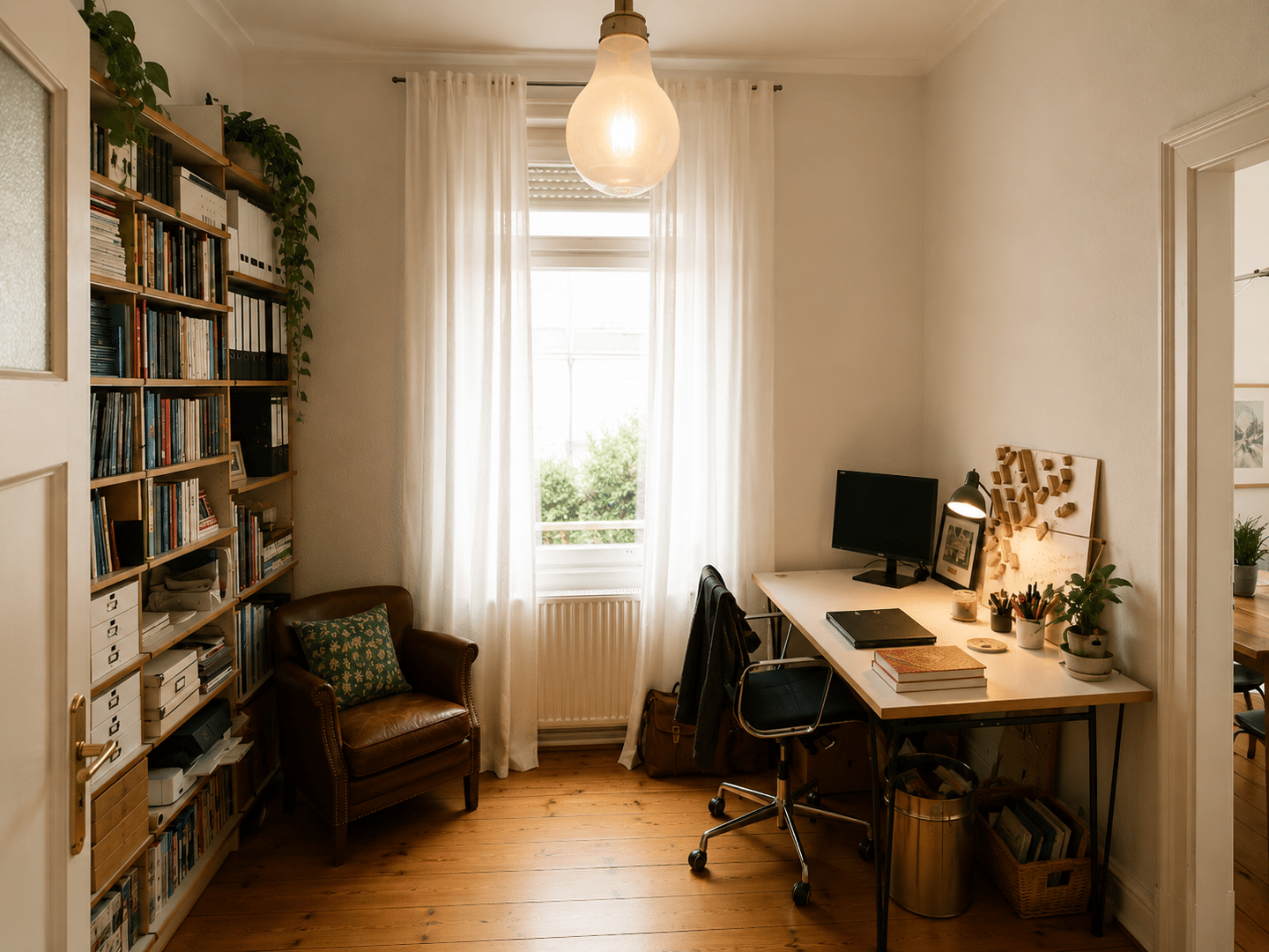 Stilvoller Altbau mit Aussicht, Balkonen & Designerküche im begehrten Stuttgarter Westen – Stuttgart – Vorschaubild 7