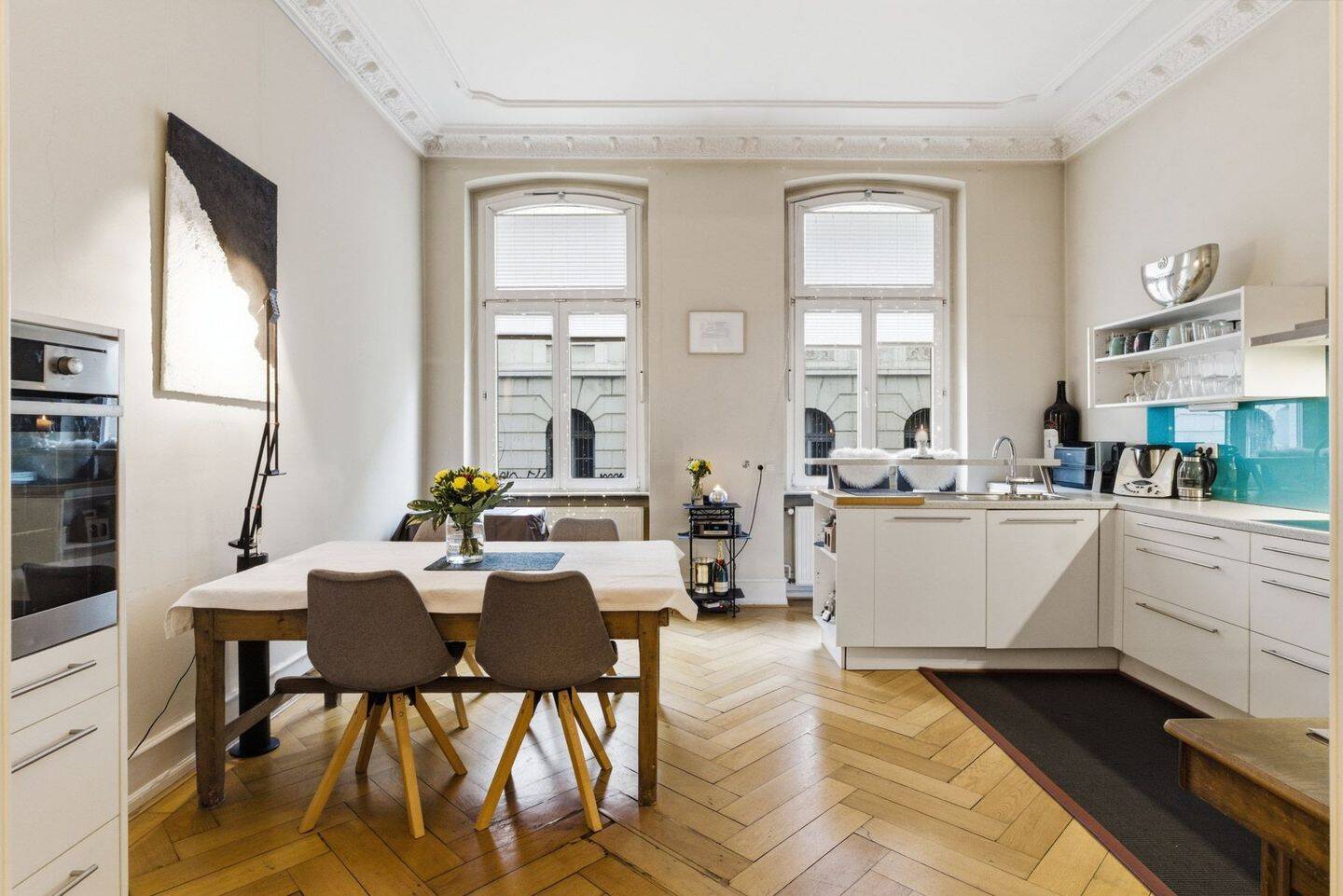 Stilvolles Gründerzeithaus mit 341m² Wohnfläche verteilt auf drei Wohneinheiten im Bonner Zentrum – Bonn – Vorschaubild 4