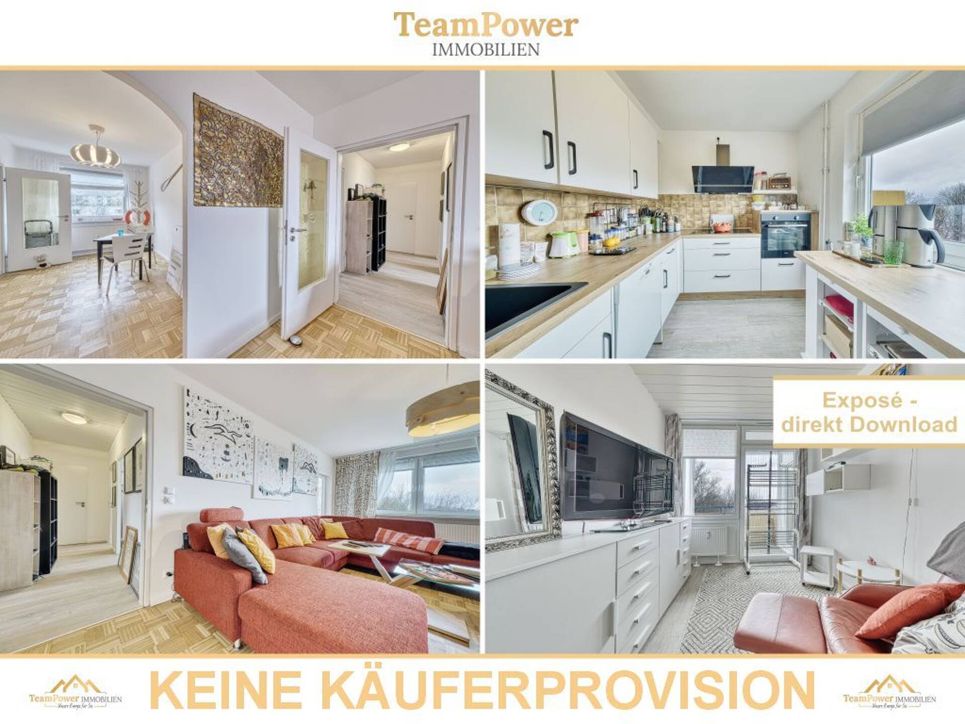 Etagenwohnung in 24109 Kiel / Mettenhof mit 83,34 m² kaufen