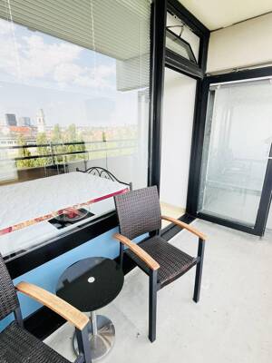 Erbpacht! Von Privat! Ohne Provision! Möbliertes Apartment m. Balkon inkl. TG-Platz, ab sofort – 81669 München – Vorschaubild 3