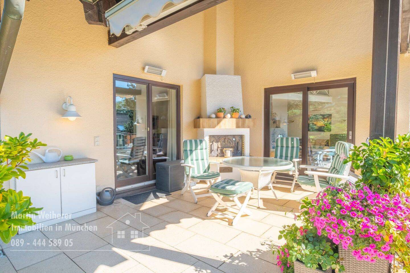 7-Zimmer-Maisonette: lichtdurchflutet mit umlaufender Terrasse und Grünblick – München – Vorschaubild 4