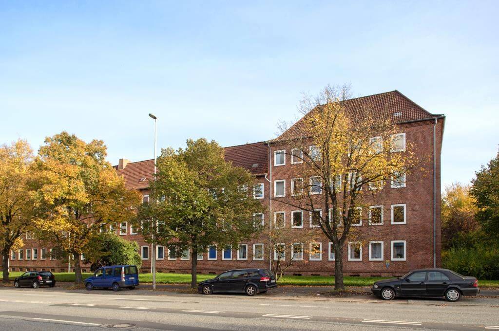 Gemütliche 2-Zimmer-Altbauwohnung in Kiel 45,38 m² mit Dielenboden und Tageslichtbad