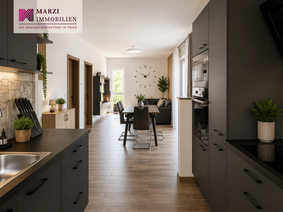 137 m² Penthouse-Eigentumswohnung | 5 Zimmer | Traumhafter Ausblick über die Weinberge – 54341 Fell – Bild 1 von 5