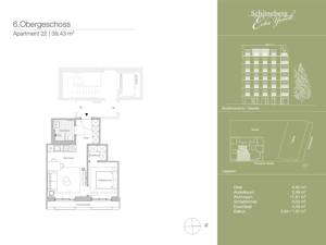 SCHÖNEBERG / KREUZBERG: BESTE LAGE: ERSTBEZUG im LUXUS Neubau: 2-Zimmer-DACHGESCHOSS + Balkon – 10715 Berlin – Vorschaubild 5