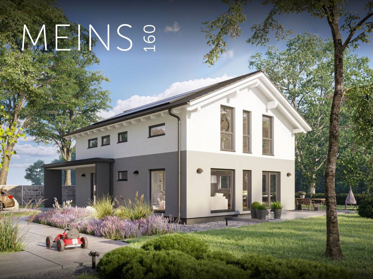 Neubau Stadthaus-Villa 2 Geschoß - Wohnen direkt am Pferdegestüt in Hamburg-Bergstedt mit KFN&QNG – 22395 Hamburg – Bild 1 von 8