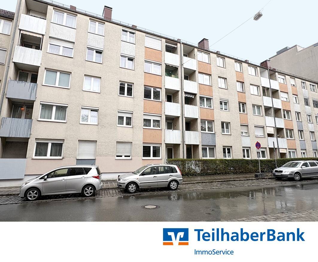 Nur wenige Schritte zum Rosenaupark - bezugsfreie 3-Zimmer-Wohnung