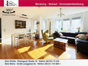 Moderne Eigentumswohnung mit Südwest-Balkon in Top-Lage der Mainzer Neustadt