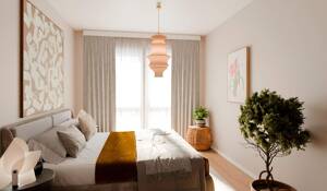 Barrierefreie Eigentumswohnung im 1. OG mit Westbalkon und großer Wohnküche – 40597 Düsseldorf – Vorschaubild 2