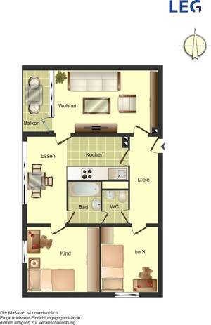 3-Zimmer-Wohnung in Ratingen West – 40880 Ratingen – Vorschaubild 4