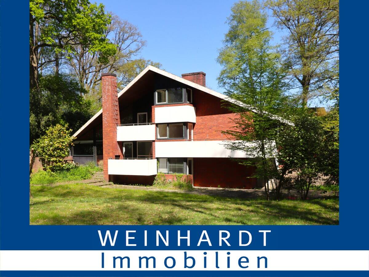 Architektenhaus mit parkähnlichem Traumgrundstück in Hamburg-Volksdorf