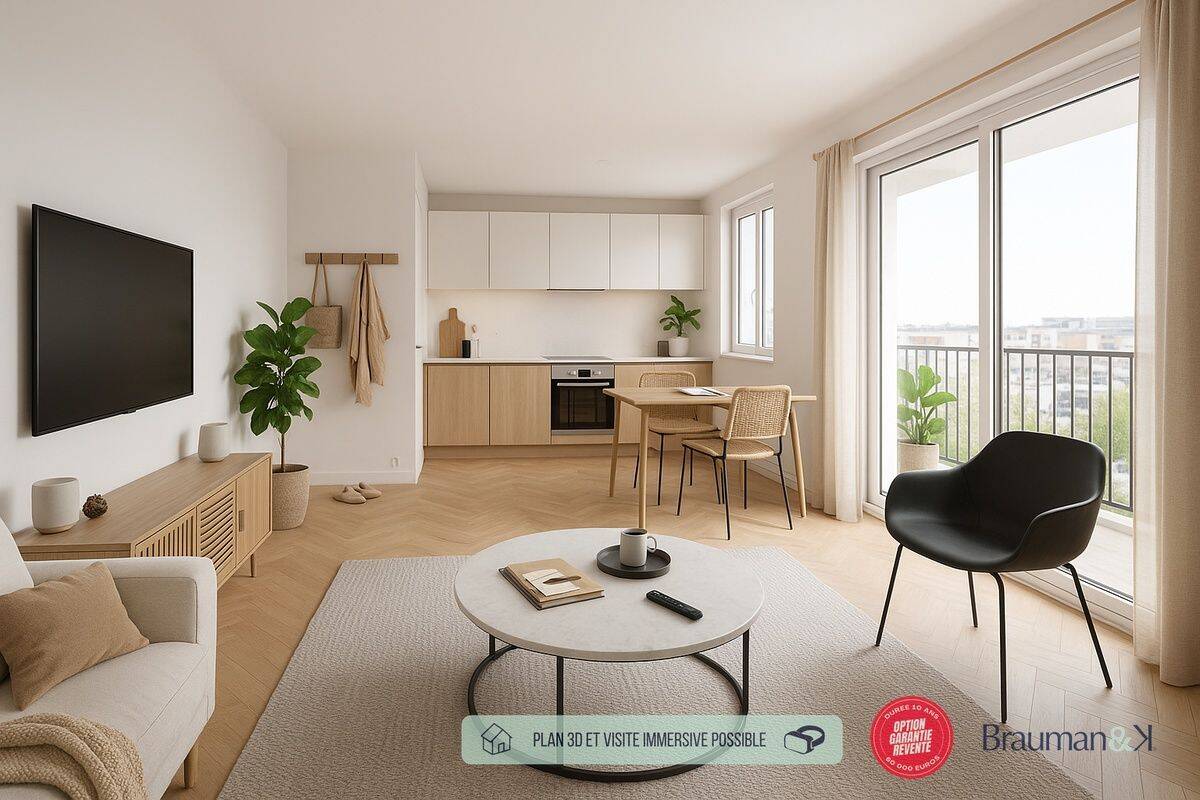 Appartement 4 pièces 84 m² · à Angers · 84 m² · 254 900 €