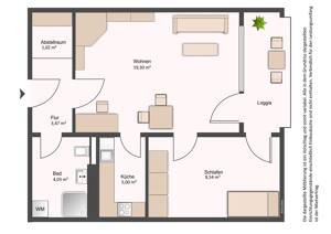Helle 1,5-Zimmer-Wohnung mit Aussicht in Darmstadt-Kranichstein – 64289 Darmstadt – Vorschaubild 4