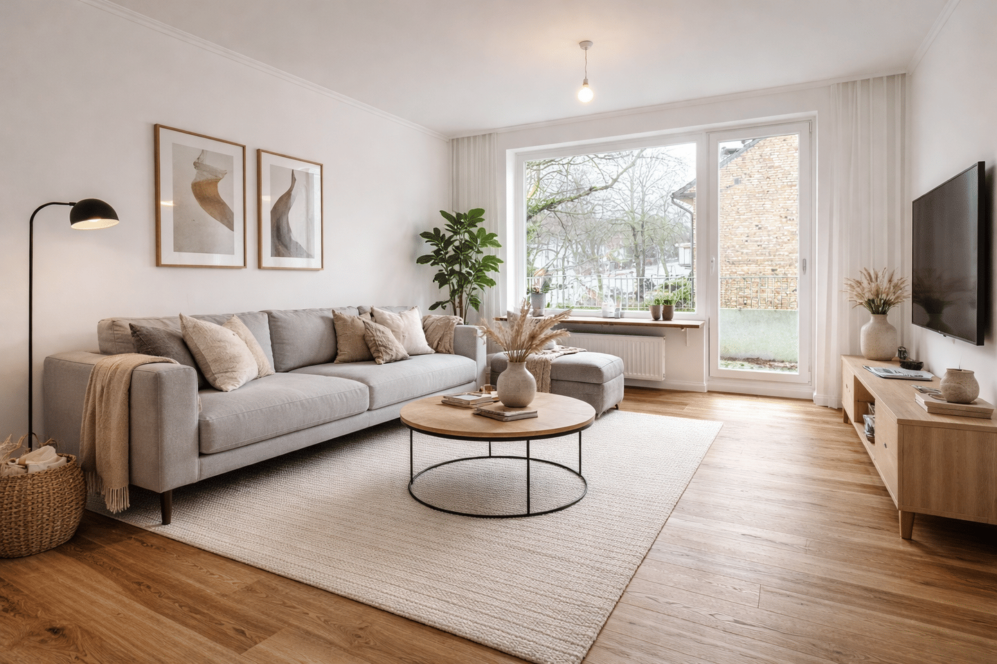 Bereit zum Einzug! Renovierte, zentrale 3-Zimmer-Wohnung mit Balkon