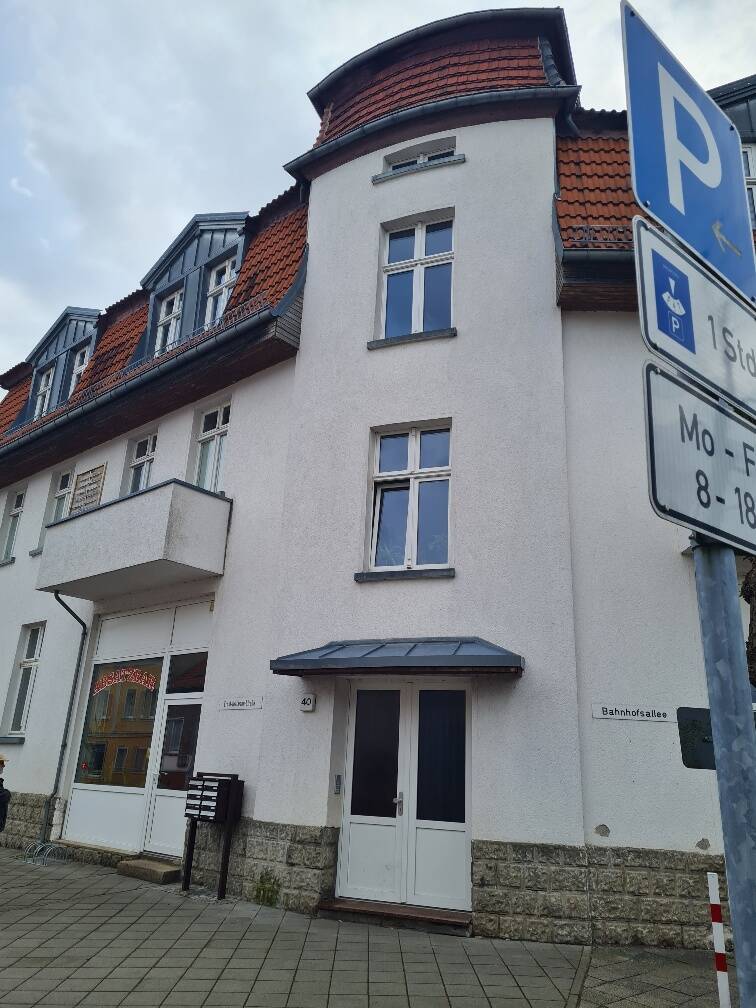In Bahnhofnähe schöne 3 Raum Altbauwohnung in Storkow zu vermieten