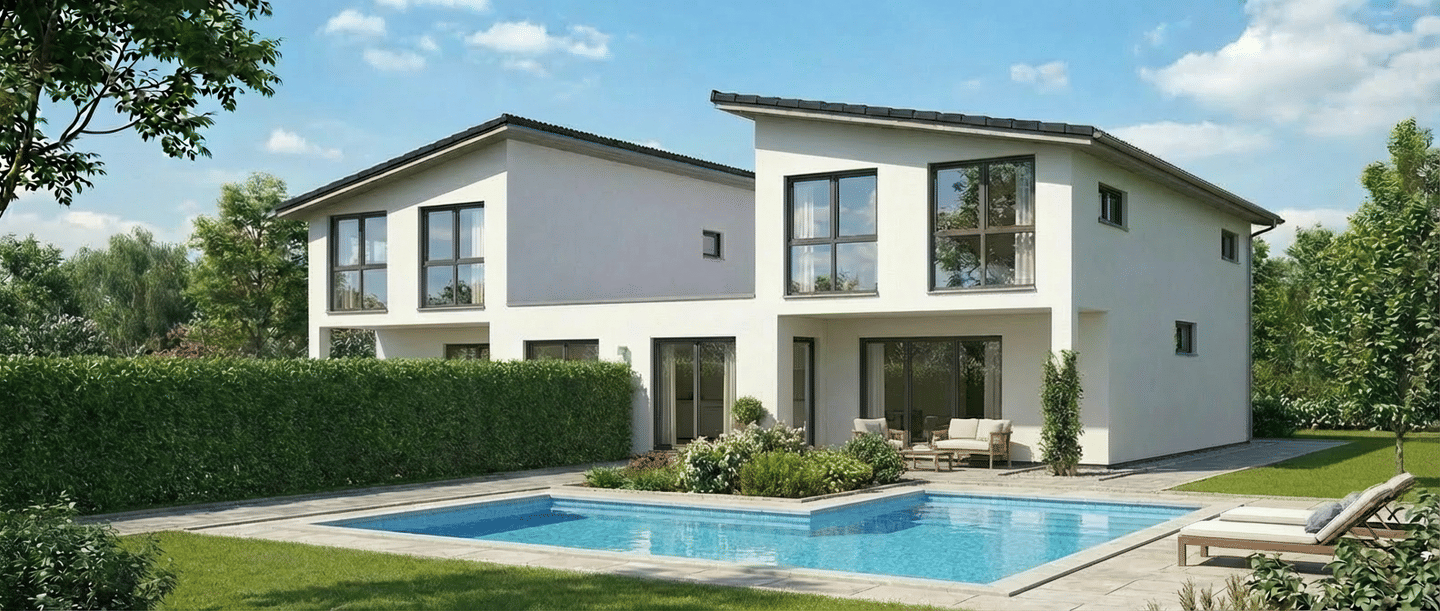Festpreis – Modernes Einfamilienhaus inkl. Baunebenkosten und Grundstück in Schloßvippach – Erfurt – Vorschaubild 4