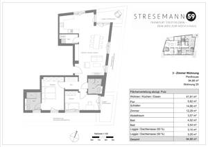 Penthouse - Neubau Erstbezug – 60596 Frankfurt am Main – Vorschaubild 2