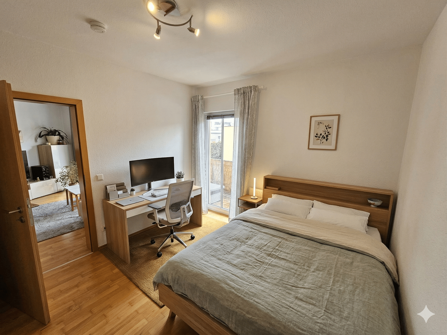 Großzügige 2-Zimmer-Wohnung mit offenem Wohn-/Essbereich, großem Balkon und Aufzug - in ruhiger Innenstadtlage von Erlangen – Erlangen – Vorschaubild 4