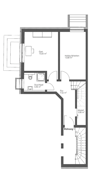 Großzügige 128-m²-Eigentumswohnung in nachgefragter Lage – 22609 Hamburg – Vorschaubild 3