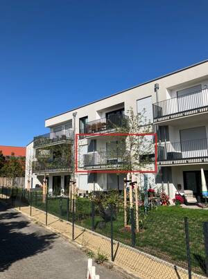 Neuwertige 2-Zimmer-Wohnung mit Balkon in Weichs zu vermieten