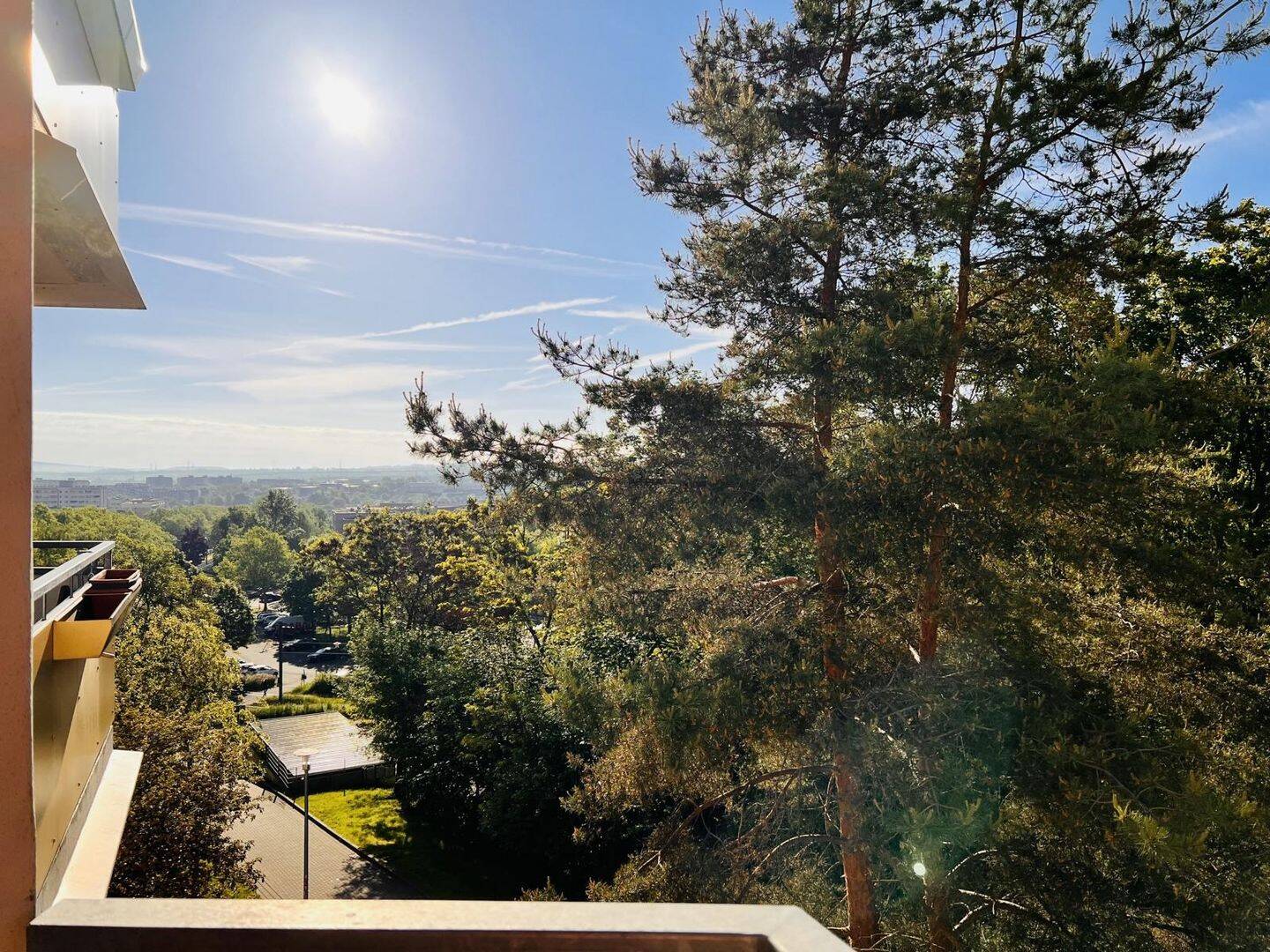 Zu zweit den Sonnenbalkon genießen!