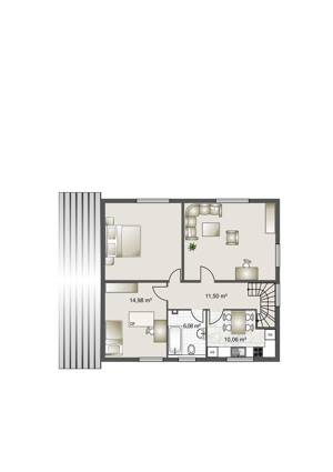 Charmantes Einfamilienhaus - Ideal für Familien oder Mehrgenerationenhaushalte - aufgestockt 2017 – 22045 Hamburg – Vorschaubild 3
