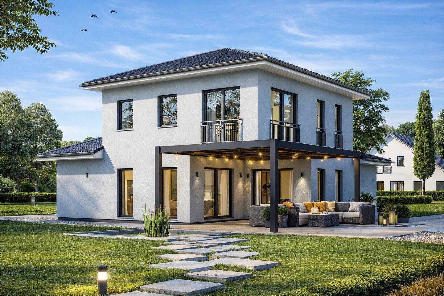 Mediterranes Traumhaus mit 198 m² - Ihr Weg ins eigene Zuhause – Berlin – Bild 1 von 7