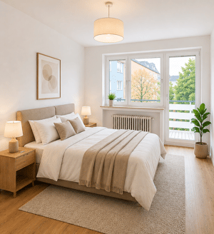 Frisch saniert fertiggestellt: 3-Zimmer-Wohnung mit gehobener Ausstattung in Golzheim