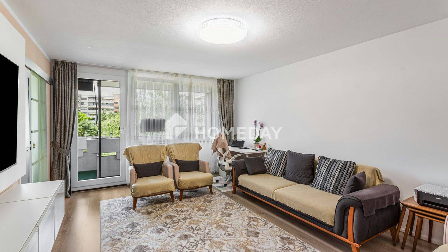 Kernsanierte 3-Zimmer-Wohnung mit Balkon, Garagenstellplatz und Aufzug in Mainz-Finthen – Mainz – Vorschaubild 9