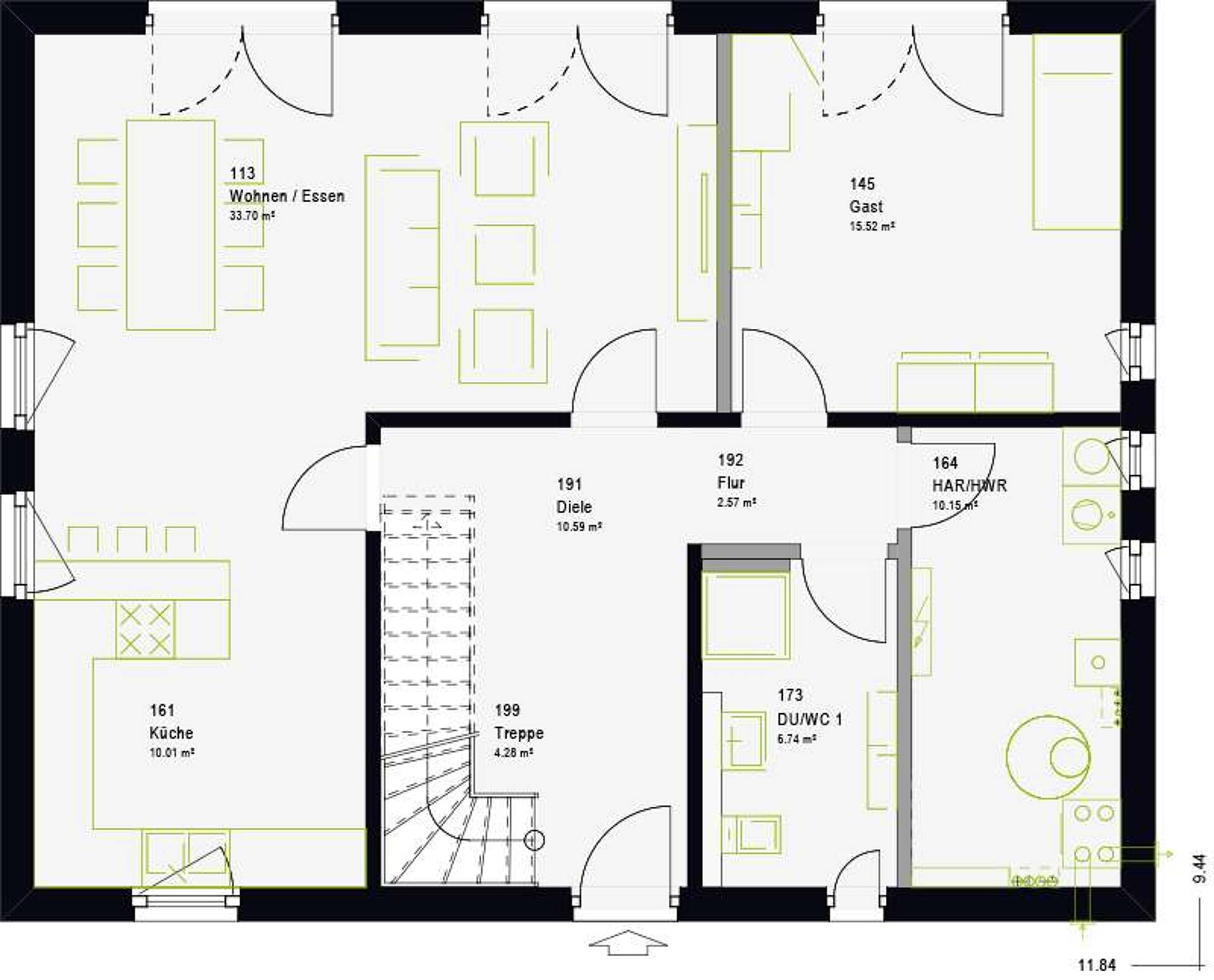 Einfamilienhaus in 89284 Pfaffenhofen mit 185 m² kaufen