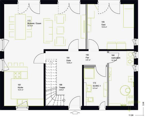 Einfamilienhaus in 89284 Pfaffenhofen mit 185 m² kaufen