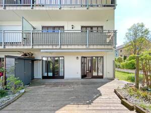 Elegante, helle Gartenwohnung. Traumhafte, ruhige Terrasse. Sofort verfügbar. – 80997 München – Vorschaubild 2