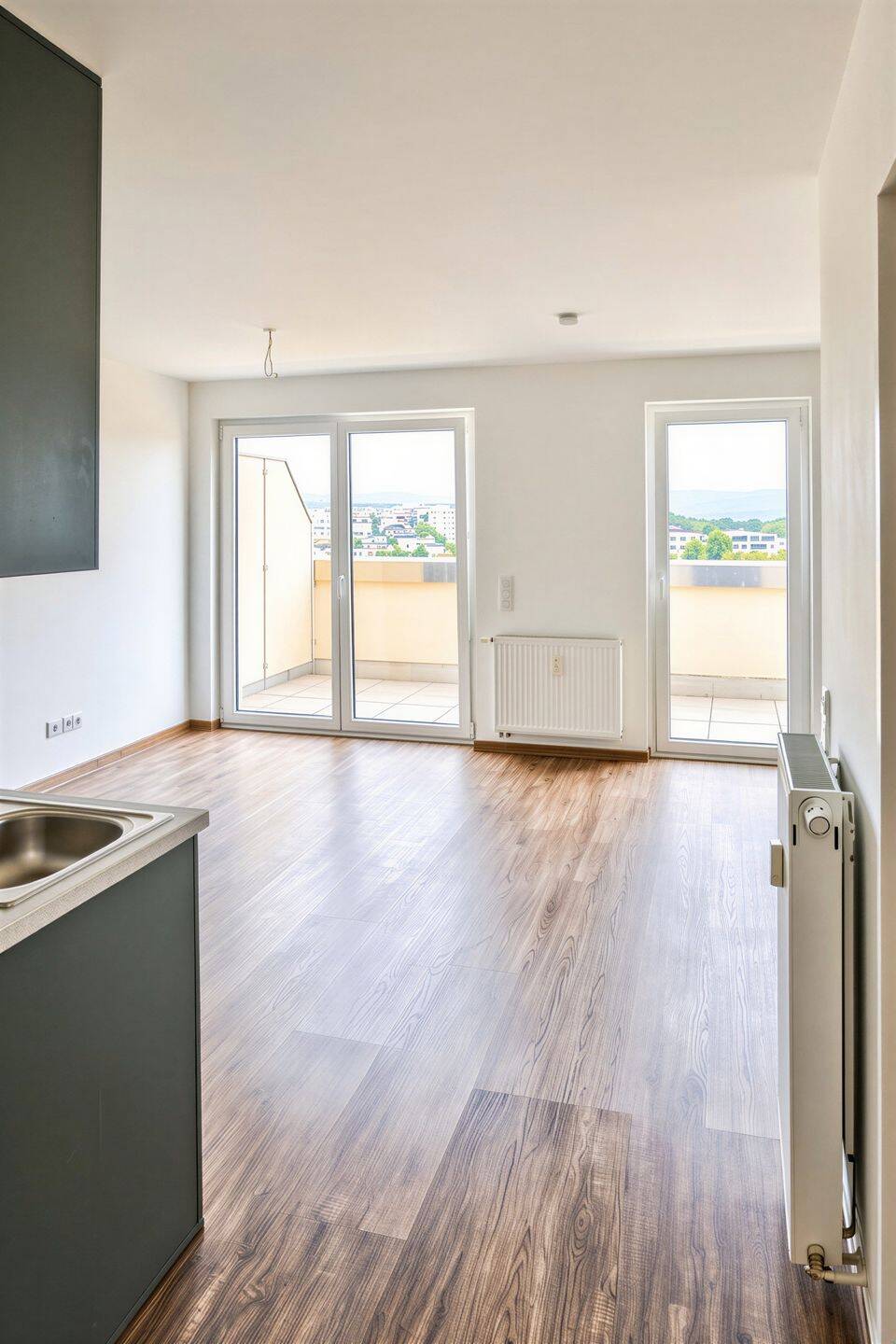 TR-Petrisberg: Vermietete Zwei-Zimmer-Wohnung mit Dachterrasse und TG-Stellplatz in beliebter Lage – Trier – Vorschaubild 2
