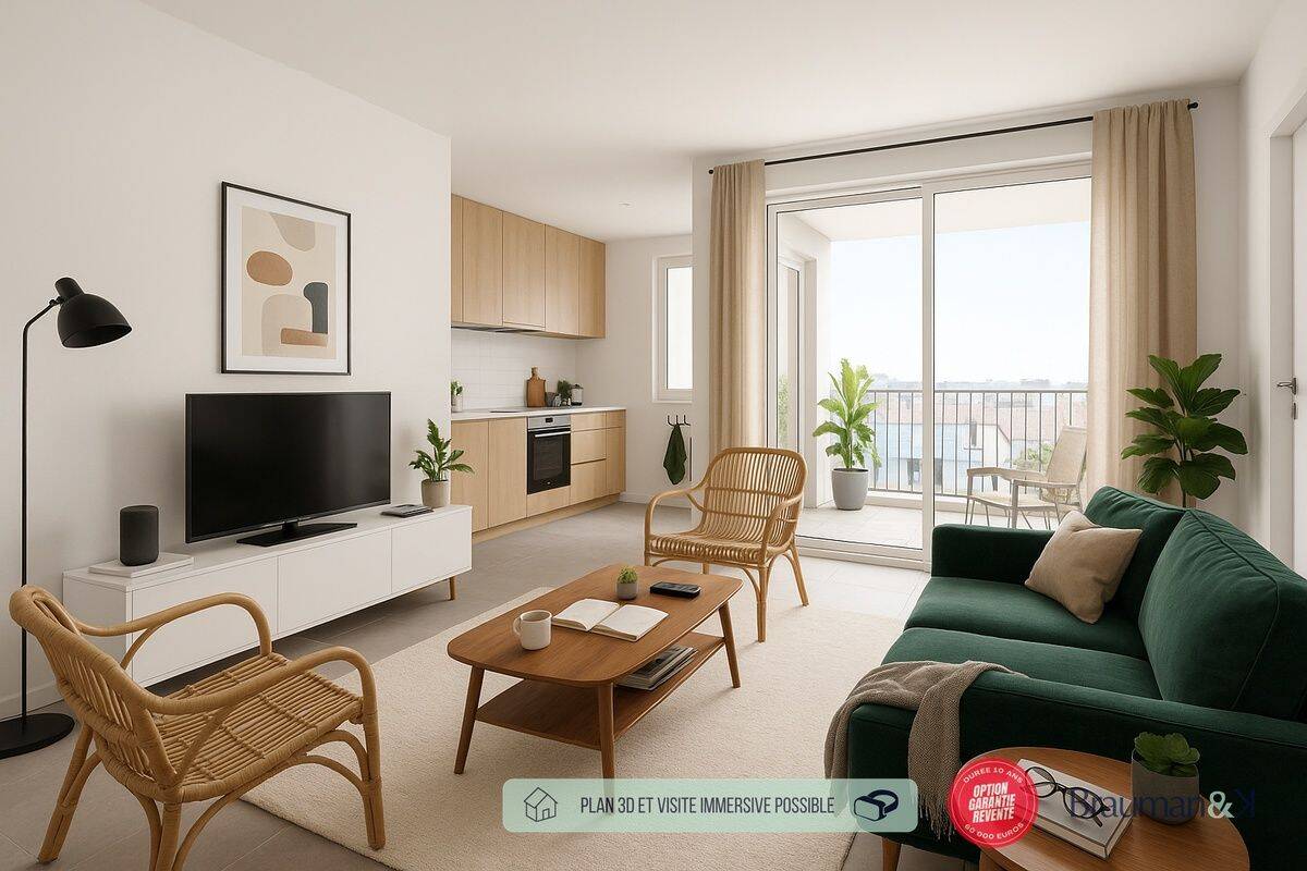 Appartement 3 pièces 71 m² · à Notre-Dame-de-Monts · 71 m² · 314 400 €