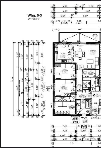 Ehmen | 4 Zimmer Eigentumswohnung | Südbalkon | provisionsfrei