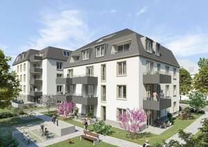 SPARSAM im Verbrauch durch Niedrigenergiehaus - ERSTBEZUG mit schicker EBK, Bad mit Wanne & Dusche, sowie Gäste WC – 1139 Dresden – Vorschaubild 4