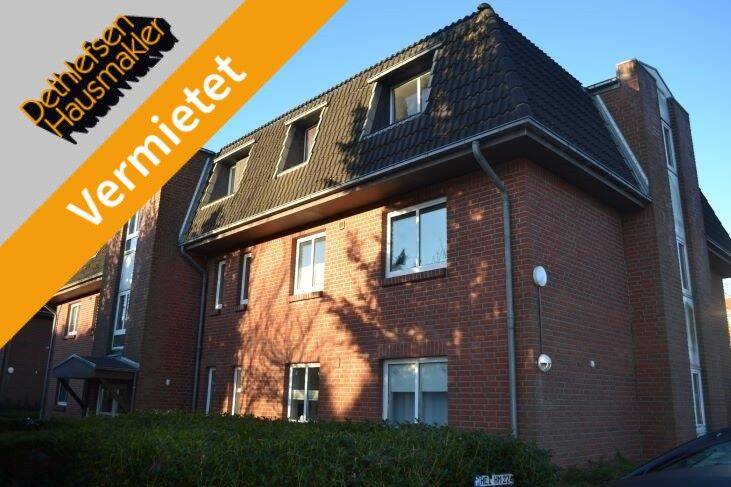 Gepflegte 3 Zimmer-Wohnung im Hochparterre in zentrumsnaher Wohnlage in Heide, Kreis Dithmarschen