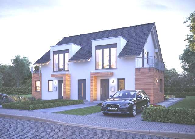 Doppelhaus auf 655 m² Grundstück in Dortmund Höchsten - auch hälftig zu erwerben