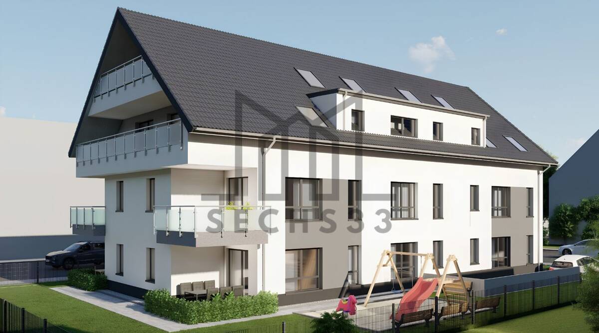 SECHS33 - Exklusive Balkonwohnung mit Tiefgarage in Düsseldorf-Rath – 40472 Düsseldorf – Bild 1 von 9
