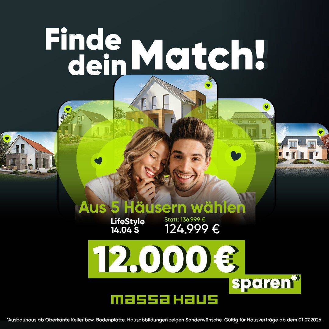 Endlich aufatmen: Tauschen Sie Sanierungsstress gegen Ihr energieeffizientes Traumhaus