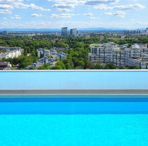 Bogenhausen 15. Stock 3-Zimmer-Wohnung mit Alpenblick & Rooftop-Pool - Privatverkauf!