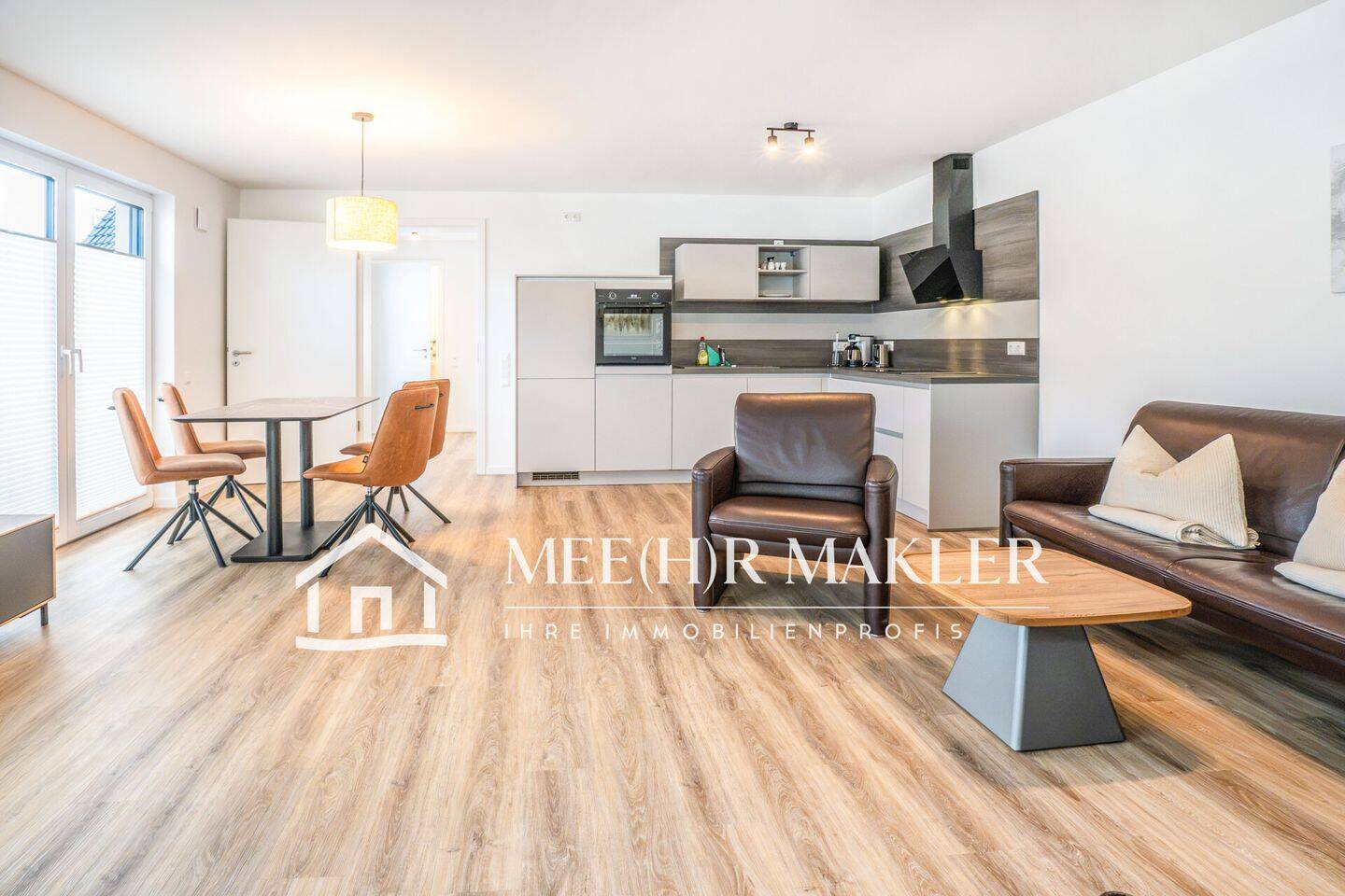 Strandnahe 2-Zimmer-Neubau-Ferienwohnung (Bj. 2024) - möbliert | 72 m² | Erdgeschoss | Ostsee – Dahme – Vorschaubild 3